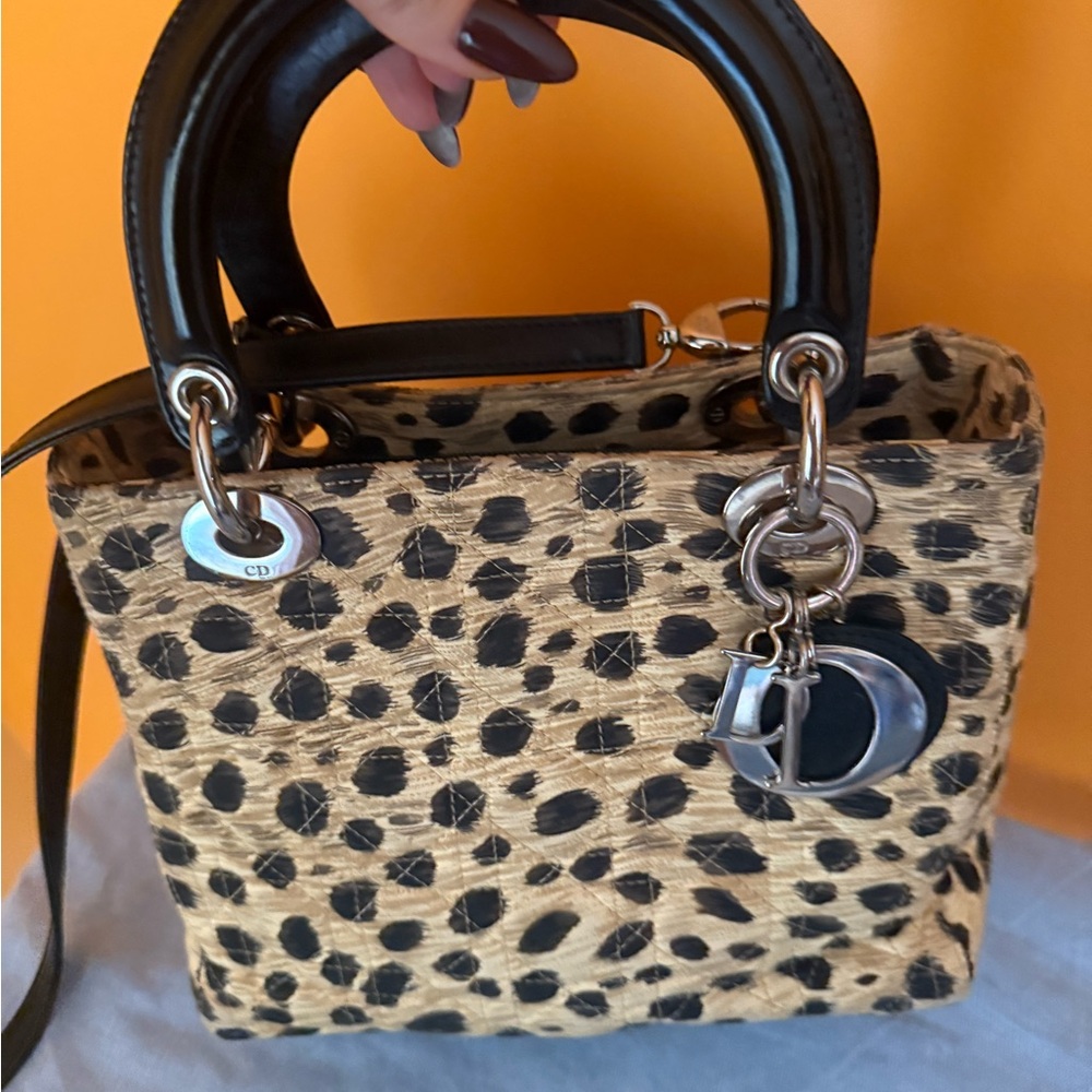 Lady Dior leopard  Bag